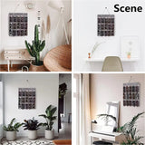 Wall Mounted Felt Sunglasses Storage Organizer (1pc)