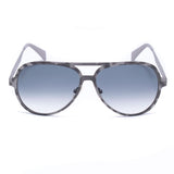 Italia Independent Gray Metal Sunglasses