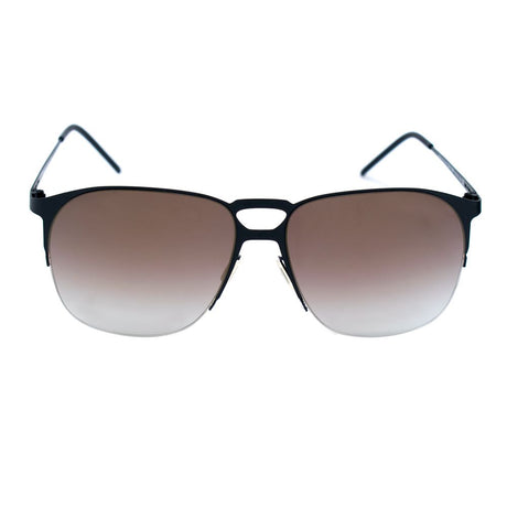 Italia Independent Black Metal Sunglasses