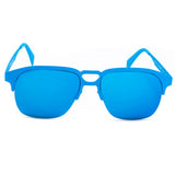 Italia Independent Blue Metal Sunglasses