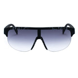 Italia Independent Black Acetate Sunglasses