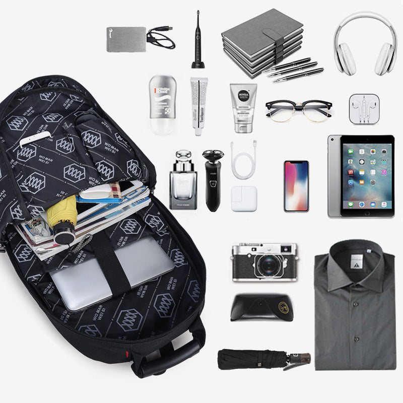 Fashionable Large Capacity Travel Backpack for Men