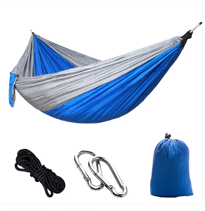 Outdoor Double Camping Hammock - 210T Parachute Nylon