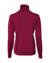 Dolce & Gabbana Fuchsia Wool Long Sleeves Turtleneck Sweater