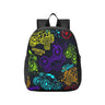 Sletend Toddler Backpack Colorful Monster Truck Waterproof Mini Backpack Boys/Girls Cute Small Backpack Kindergarten Pre School Bags (S)