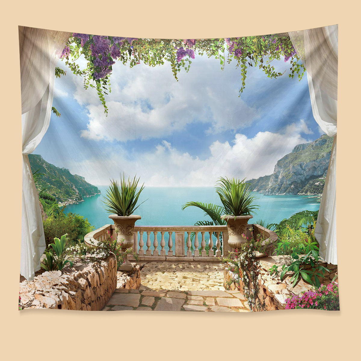 Tapestry Wall Hanging for Home and Dorm Decor (1pc)