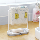 Kitchen Countertop Storage Rack for Dishcloths and Wipes