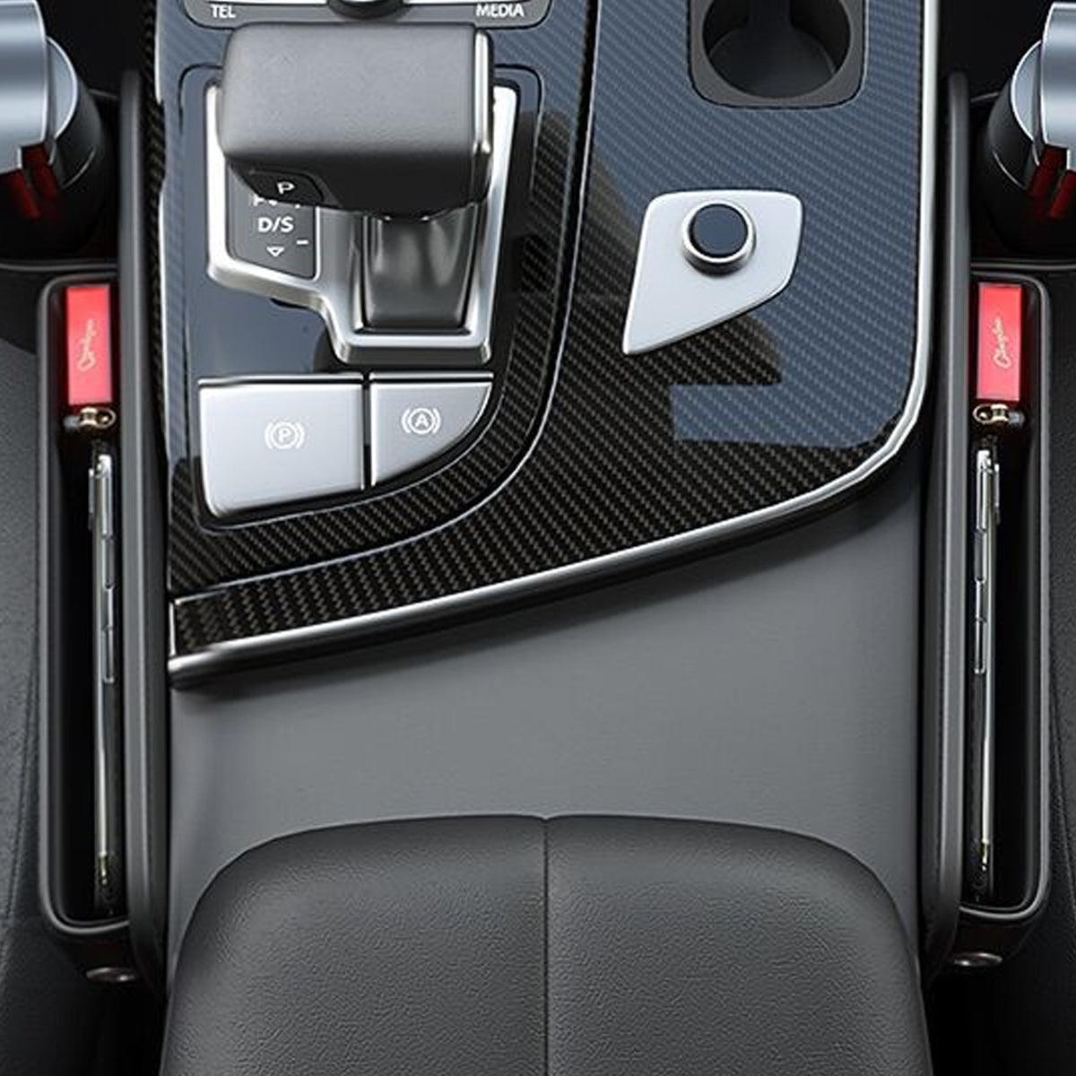Multifunctional Car Seat Gap Organizer with Cup Holder