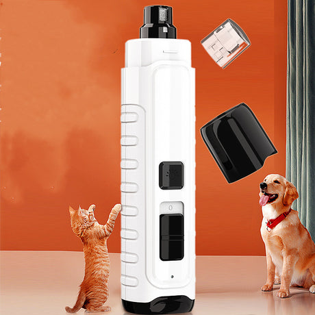 Rechargeable Electric Pet Nail Polisher with LEDs