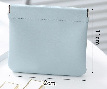 Portable PU Leather Cosmetic Bag for Makeup & Sundries