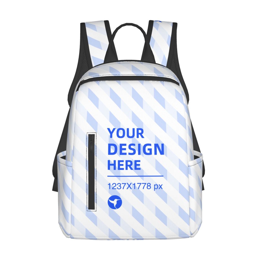 Black Lightweight Durable Casual Backpack