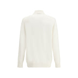 Brunello Cucinelli White Cashmere Cardigan