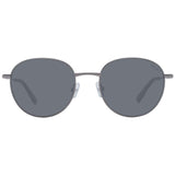 Hackett Gray Metal Sunglasses