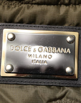 Dolce & Gabbana Multicolor Patchwork PolyesterQuilted Jacket