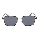 Hackett Gray Metal Sunglasses