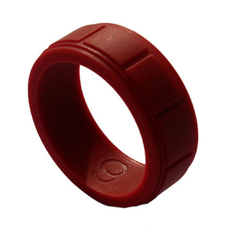 7-Color Silicone Rings - Trendy Sports Accessories