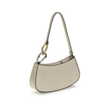 Staud Cream Calf Leather Bos Taurus Shoulder Bag