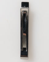 Dolce & Gabbana Silver Tone Brass Logo Branded Men Accessory Tie Clip Bar