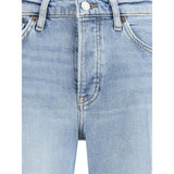 RE/DONE Light Blue Cotton Jeans Denim