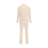 Lardini Beige Cotton Two-Piece Suit