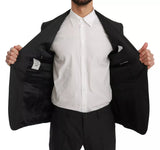 Dolce & Gabbana Slim Fit MARTINI Wool Gray Suit