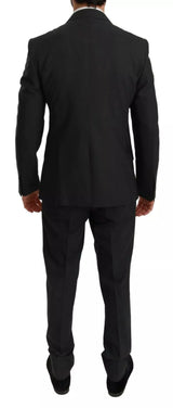 Dolce & Gabbana Slim Fit MARTINI Wool Gray Suit