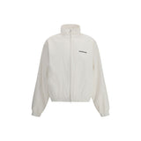 Balenciaga White Polyester Shell Jacket