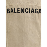 Balenciaga Beige Cotton Denim Jacket