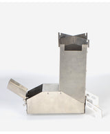 Stainless Steel Folding BBQ Grill for Camping and Firewood