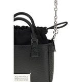Margiela Black Calf Leather Bos Taurus Shoulder Bag