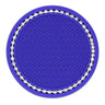 Creative Honeycomb Car Cup Holder Mat with Rhinestones