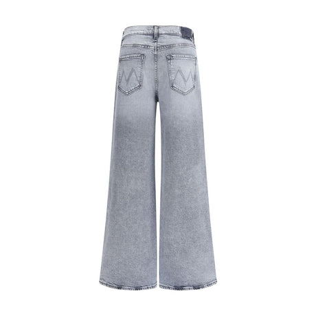 Mother Denim Gray Cotton Jeans Denim