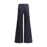 Mother Denim Black Cotton Jeans Denim