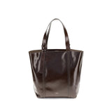 Golden Goose Brown Calf Leather Bos Taurus Shoulder Bag