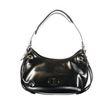 Twinset Black Polyurethane Women Hobo Bag