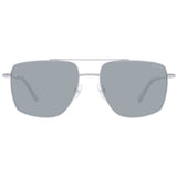 Hackett Gray Metal Sunglasses