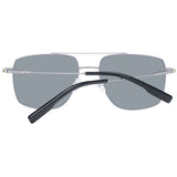 Hackett Gray Metal Sunglasses