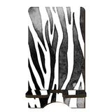 Nuckxy Chic Wooden Phone Holder - Zebra Stripes - Smart Phones Tablets Desktop E-Book Wooden Stand Desk Organizer for Home & Office - 10