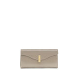 Giuseppe Zanotti Beige Leather Clutch Bag