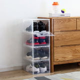 Transparent Shoe Box for Sneakers and Basketball Storage