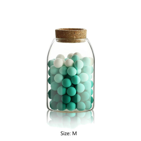 Transparent Glass Sealed Jar for Kitchen Storage
