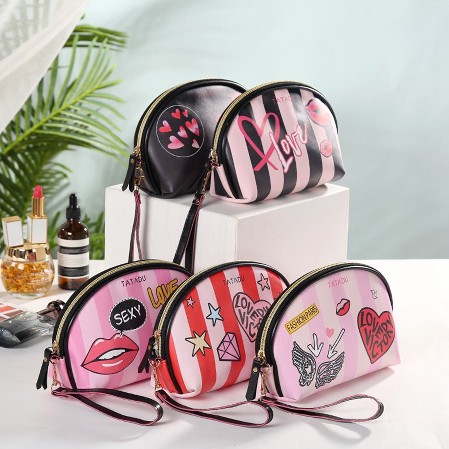Creative Portable Women's Dumpling Cosmetic Bag