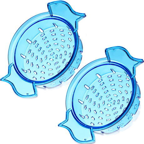 Tuna Can Colander No-Mess Tuna Can Strainer Plastic Food Can Strainer Filter for Beans Vegetables Fruit for Regular Size Food Can Filter Multi Use Kitchen Gadget Blue