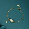 S925 Sterling Silver Natural Tianyuzhu Bracelet Necklace