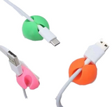 Self-Adhesive Cable Organizer for Office and Dormitory