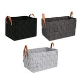 Felt Storage Basket, Clothing Organizer, Storage Bag