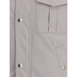Brunello Cucinelli White Polyamide Coat