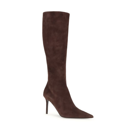 Giuseppe Zanotti Brown Leather High Heel Boots