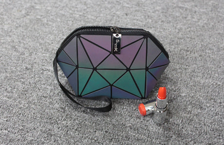 Irregular Semicircular Cosmetic Bag in Unique Colors