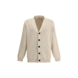 Golden Goose Cream Cotton Cardigan